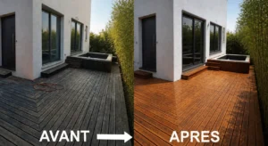 avant après renovation terrasse bois